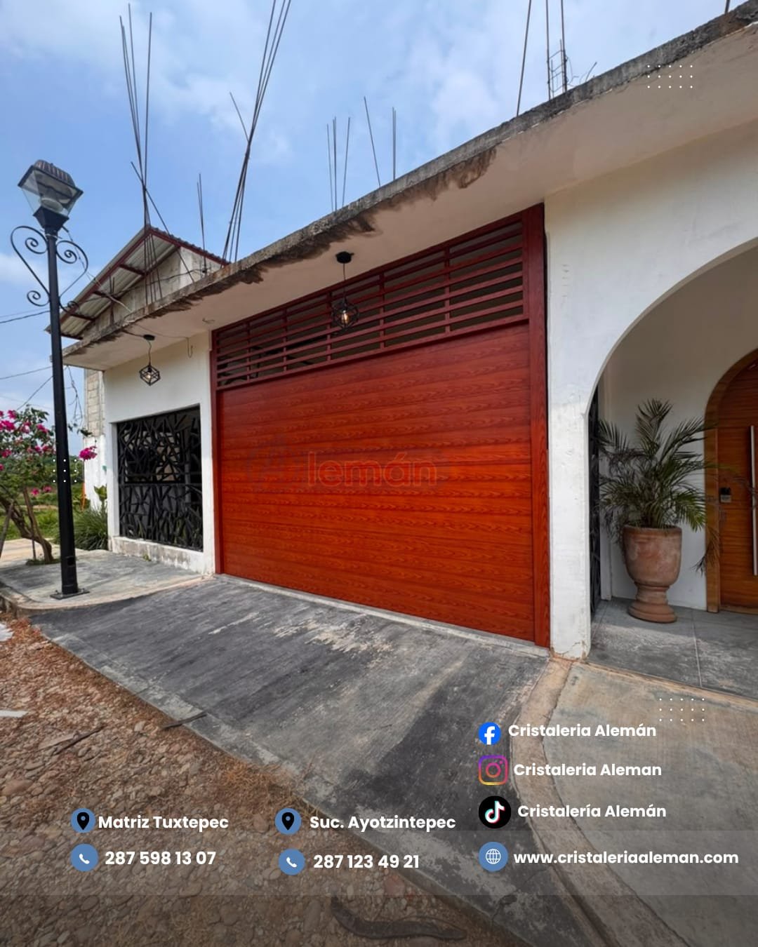 PORTON ASCENDENTE COLOR MADERA